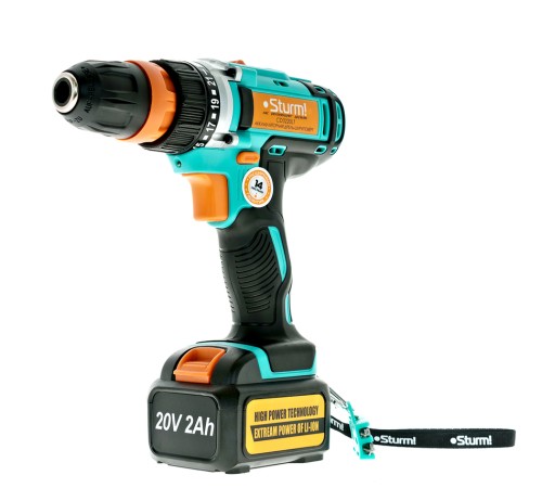 Аккумуляторный шуруповерт Sturm! CD3220LT (рус)