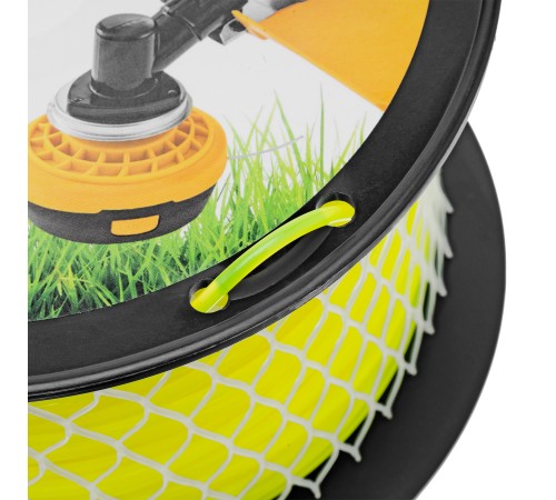 Леска для триммера круглая, 3,0мм х 123м, на DIN катушке FLEX CORD, Denzel