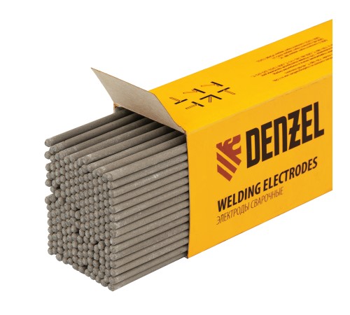Электроды DER-13/55, диам. 3 мм, 5 кг, основное покрытие// Denzel
