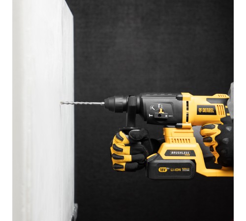 Бур по бетону, двойная спираль, три пылеотводящие кромки, 7 x 160 мм DENZEL