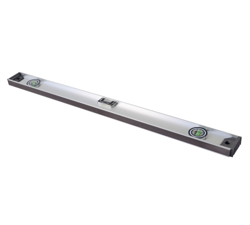 Уровень алюминиевый «Рельс» 800мм 3 глазка фрезерованный Вихрь