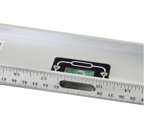 Уровень алюминиевый «Рельс» 800мм 3 глазка фрезерованный Вихрь