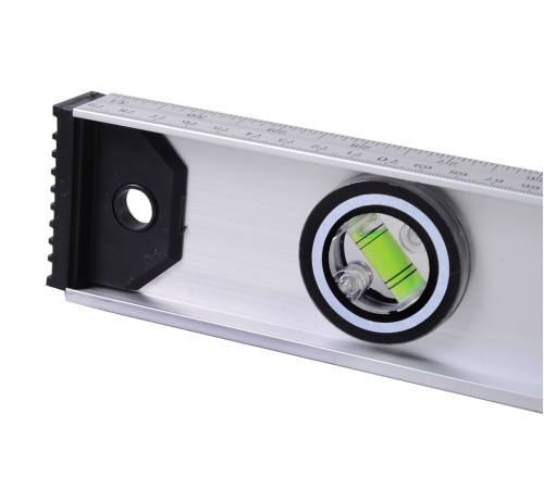 Уровень алюминиевый «Рельс» 800мм 3 глазка фрезерованный Вихрь