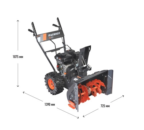 Снегоуборщик бензиновый PATRIOT PS 601 Снегоуборщик бензиновый PATRIOT PS 601