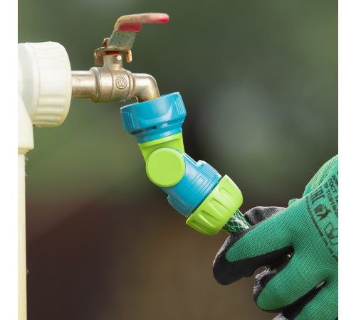 Переходник универсальный, с шарниром, 1/2-1'', Palisad Luxe