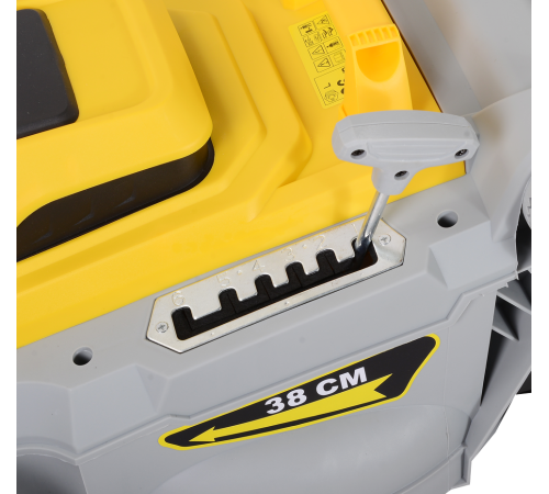 Газонокосилка электрическая Huter ELM-380T Grey