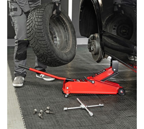 Домкрат гидравлический подкатной, 3 т, 192-532 мм, SUV MTX