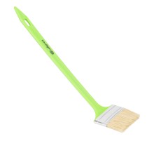 Кисть радиаторная 75 мм, натуральная щетина, пластиковая ручка Сибртех