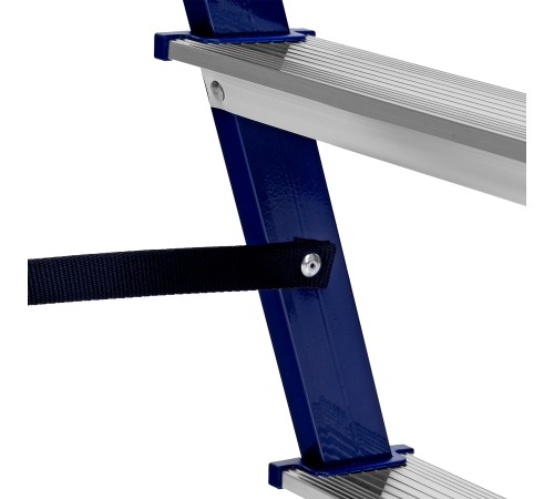 Стремянка двусторонняя 4 ступени, стальная, Сибртех