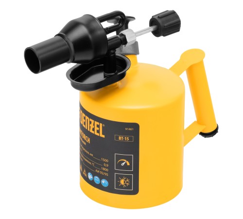 Паяльная лампа DENZEL, ВТ-15, 1.5 л