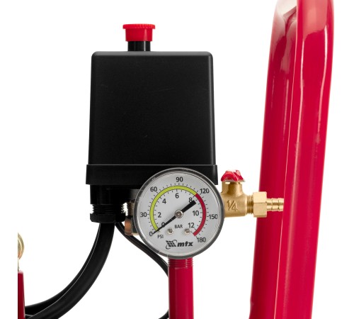 Компрессор безмасляный малошумный SPC 3000/50, 3000 Вт, ресивер 50 л, 520 л/мин// MTX