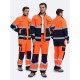 Костюм сигнальный PROFLINE Specialist-1 МВО (тк.Смесовая,240) брюки, оранжевый/т.синий