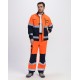 Костюм сигнальный PROFLINE Specialist-1 МВО (тк.Смесовая,240) брюки, оранжевый/т.синий