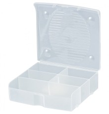 Блок для мелочей, 14 x 13 см, прозрачный матовый Сибртех