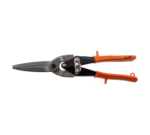 Ножницы по металлу, удлиненные, 290 мм, пряморежущие, обрезиненные рукоятки Sparta