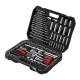 Набор инструментов, 1/2", 3/8", 1/4", пластиковый кейс 215 предметов MTX