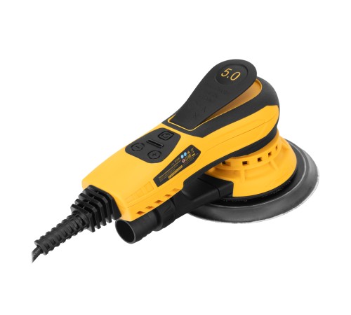 Машина шлифовальная орбитальная бесщет OS-150-BL, 350 Вт, 4000-10000 об/мин Denzel