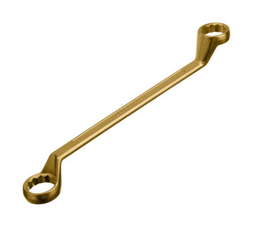 Ключ накидной, 30 х 32 мм, желтый цинк Сибртех