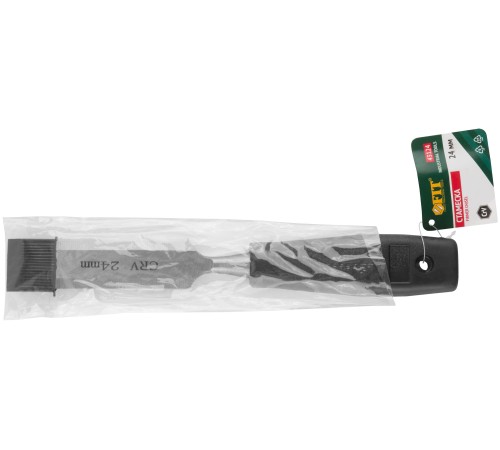 Стамеска CrV с пластиковой ручкой 24 мм FIT IT