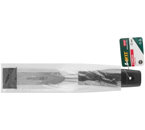 Стамеска CrV с пластиковой ручкой 32 мм FIT IT