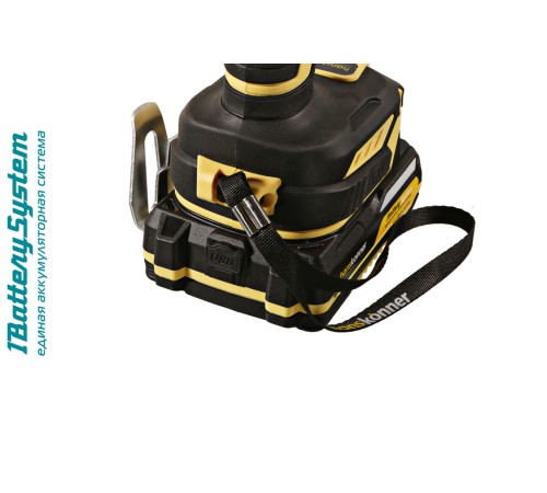 HCD2065BLIC Аккумуляторный шуруповерт Hanskonner 1BatterySystem