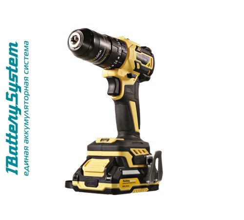 HCD2065BLIC Аккумуляторный шуруповерт Hanskonner 1BatterySystem