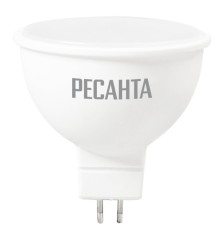Лампа светодиодная РЕСАНТА LL-R-MR16-7W-230-3K-GU5.3 Лампа светодиодная РЕСАНТА LL-R-MR16-7W-230-3K-GU5.3