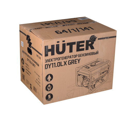 Электрогенератор Huter DY11,0LX-электростартер Grey