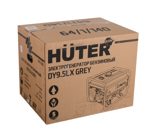 Электрогенератор Huter DY9,5LX-электростартер Grey