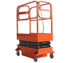 Подъемник ножничный передвижной 240 кг 3,9/5,9 м TOR GTJY DC аккумуляторный Подъемник ножничный передвижной 240 кг 3,9/5,9 м TOR GTJY DC аккумуляторный