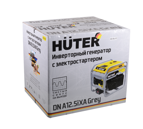 Инверторный генератор Huter DN A12,5iXA Grey