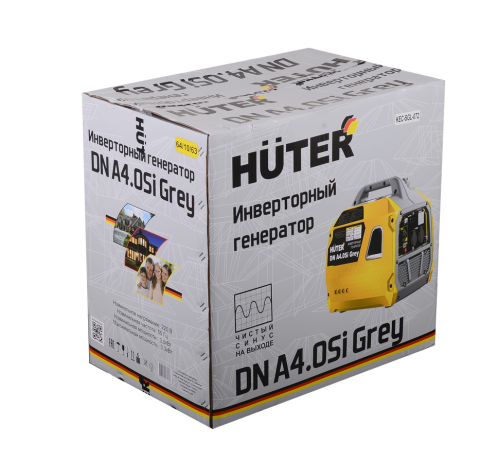 Инверторный генератор Huter DN A4,0SI Grey