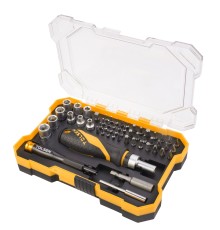 Набор вставок (бит) 1/4", PH, PZ, Hex, Torx, Slotted, 56 предметов TOLSEN TT20187 Набор вставок (бит) 1/4", PH, PZ, Hex, Torx, Slotted, 56 предметов TOLSEN TT20187