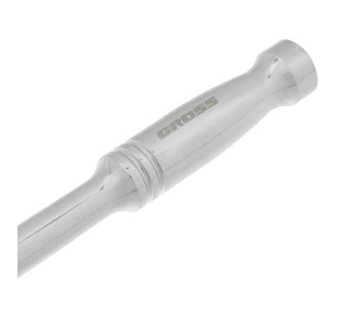 Ключ-трещотка 1/4", CrV, 120 зубьев, цельнометаллический, хром Gross Ключ-трещотка 1/4", CrV, 120 зубьев, цельнометаллический, хром Gross