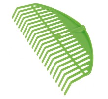 Грабли веерные пластиковые, 430 мм, 22 плоских зуба, без черенка, Sparta