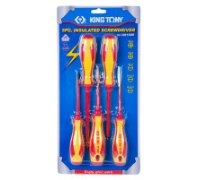 Набор отверток, диэлектрические, 5 предметов  KING TONY 30615MR