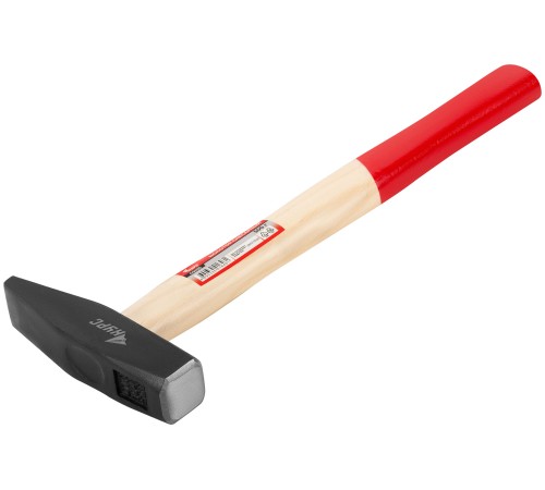 Молоток слесарный, деревянная ручка "Оптима"  500 гр. КУРС Молоток слесарный, деревянная ручка "Оптима"  500 гр. КУРС