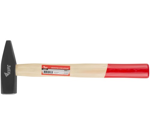 Молоток слесарный, деревянная ручка "Оптима"  800 гр. КУРС Молоток слесарный, деревянная ручка "Оптима"  800 гр. КУРС