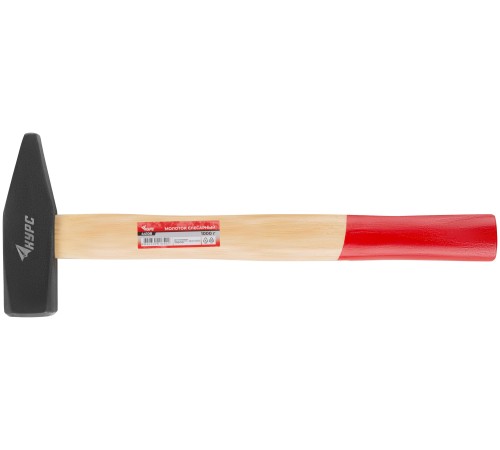 Молоток слесарный, деревянная ручка "Оптима" 1000 гр. КУРС