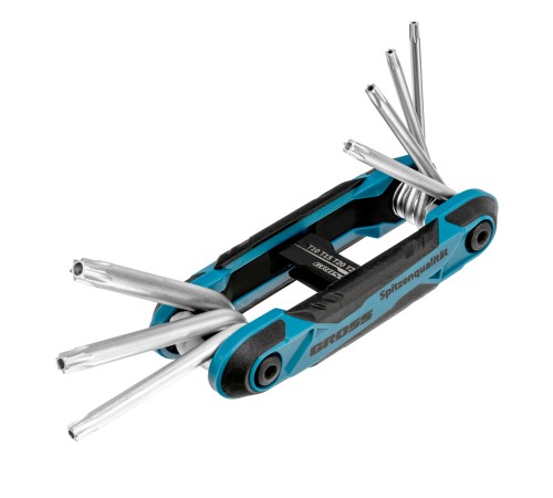 Набор ключей имбусовых Tamper-Torx , складные, 8 шт, CrV Gross Набор ключей имбусовых Tamper-Torx , складные, 8 шт, CrV Gross