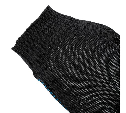 Перчатки трикотажные, х/б, 200 пар,  ПВХ точка, 3 нити, 10 класс Сибртех