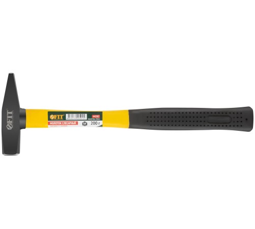 Молоток кованый, фиберглассовая ручка  200 гр. FIT IT Молоток кованый, фиберглассовая ручка  200 гр. FIT IT