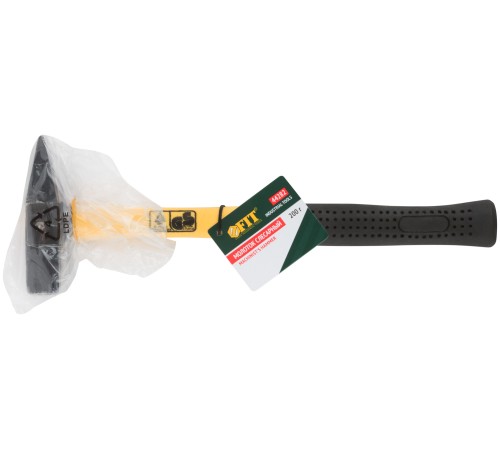 Молоток кованый, фиберглассовая ручка  200 гр. FIT IT Молоток кованый, фиберглассовая ручка  200 гр. FIT IT