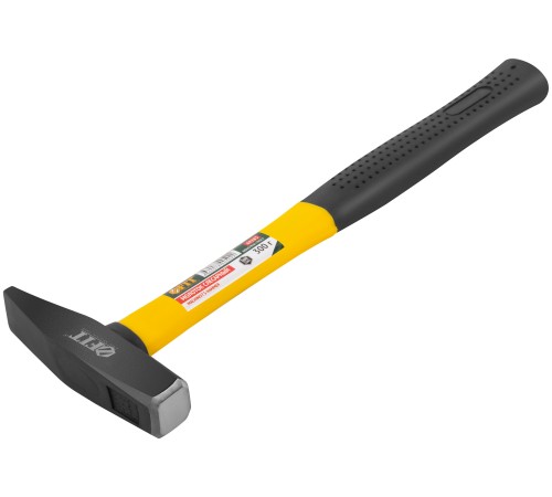 Молоток кованый, фиберглассовая ручка  300 гр. FIT IT Молоток кованый, фиберглассовая ручка  300 гр. FIT IT