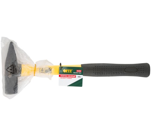 Молоток кованый, фиберглассовая ручка  600 гр. FIT IT Молоток кованый, фиберглассовая ручка  600 гр. FIT IT