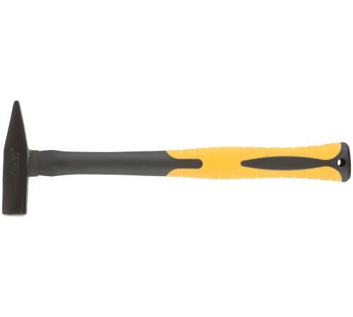 Молоток кованый, фиберглассовая усиленная ручка, Профи  200 гр. FIT IT Молоток кованый, фиберглассовая усиленная ручка, Профи  200 гр. FIT IT