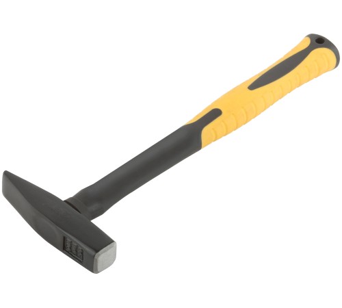 Молоток кованый, фиберглассовая усиленная ручка, Профи  200 гр. FIT IT Молоток кованый, фиберглассовая усиленная ручка, Профи  200 гр. FIT IT