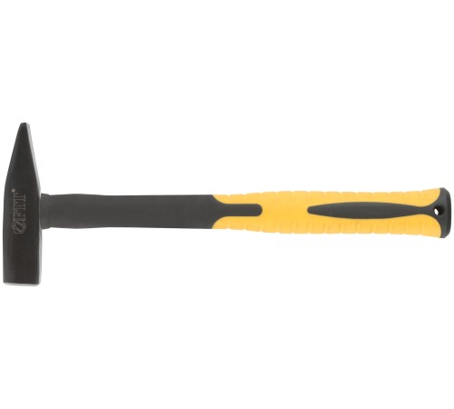 Молоток кованый, фиберглассовая усиленная ручка, Профи  400 гр. FIT IT Молоток кованый, фиберглассовая усиленная ручка, Профи  400 гр. FIT IT