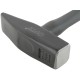 Молоток кованый, фиберглассовая усиленная ручка, Профи  800 гр. FIT IT