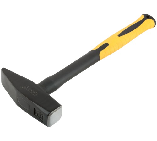 Молоток кованый, фиберглассовая усиленная ручка, Профи 1000 гр. FIT IT Молоток кованый, фиберглассовая усиленная ручка, Профи 1000 гр. FIT IT